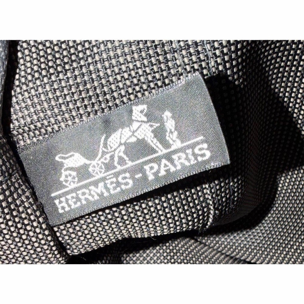 Hermès Grey Herline MM Tote Bag Medium Zip Top With Snaps - Picture 11 of 12